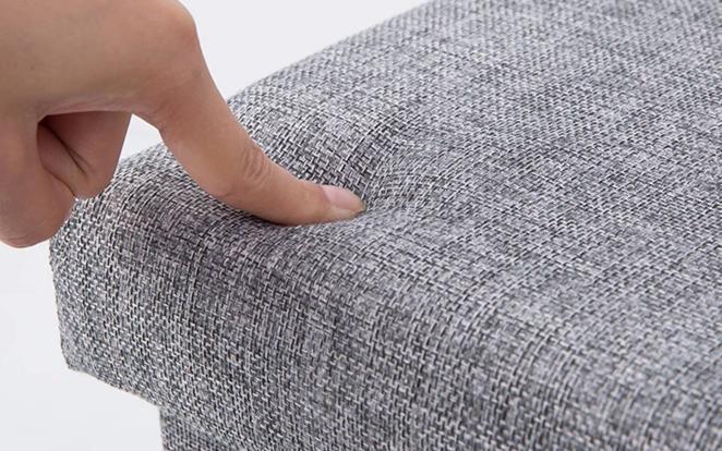Panier à Linge Tabouret Siège Gris classique