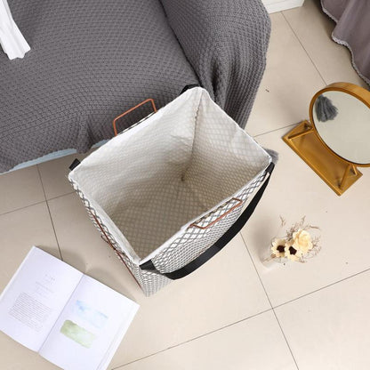 Panier à Linge Tissu </br>Gris Urban Living