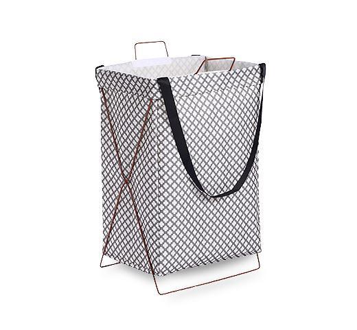 Panier Tissu Gris