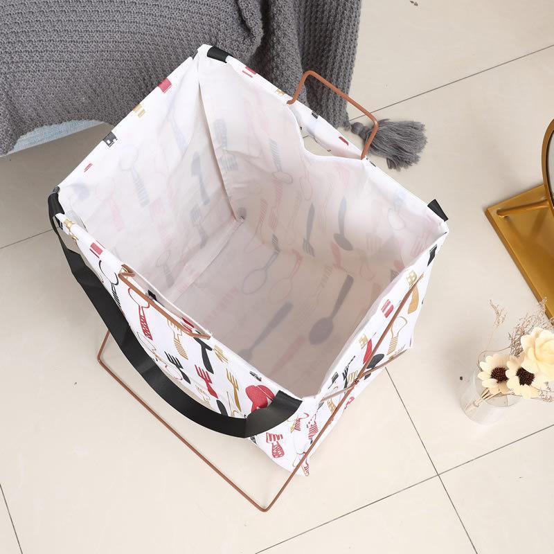 Panier à Linge Tissu </br>Rétro Fork