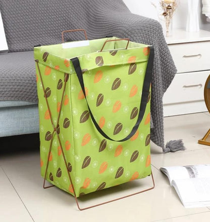 Panier à Linge Tissu </br>Vert Tilia