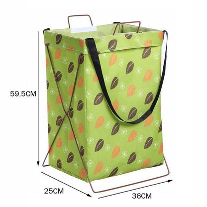Panier à Linge Tissu </br>Vert Tilia