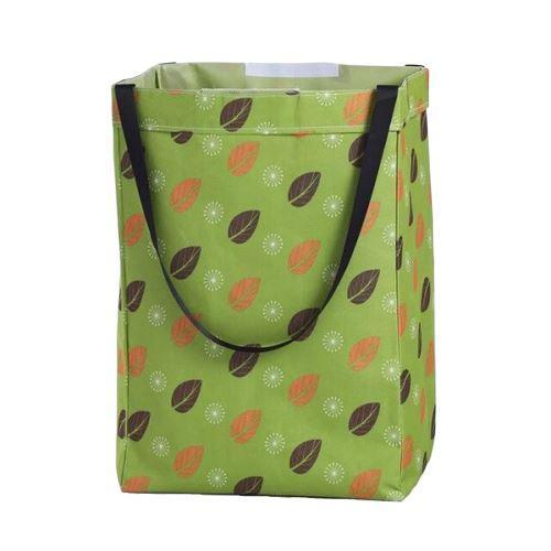 Cabas vert tilia panier Tissu Imprimé