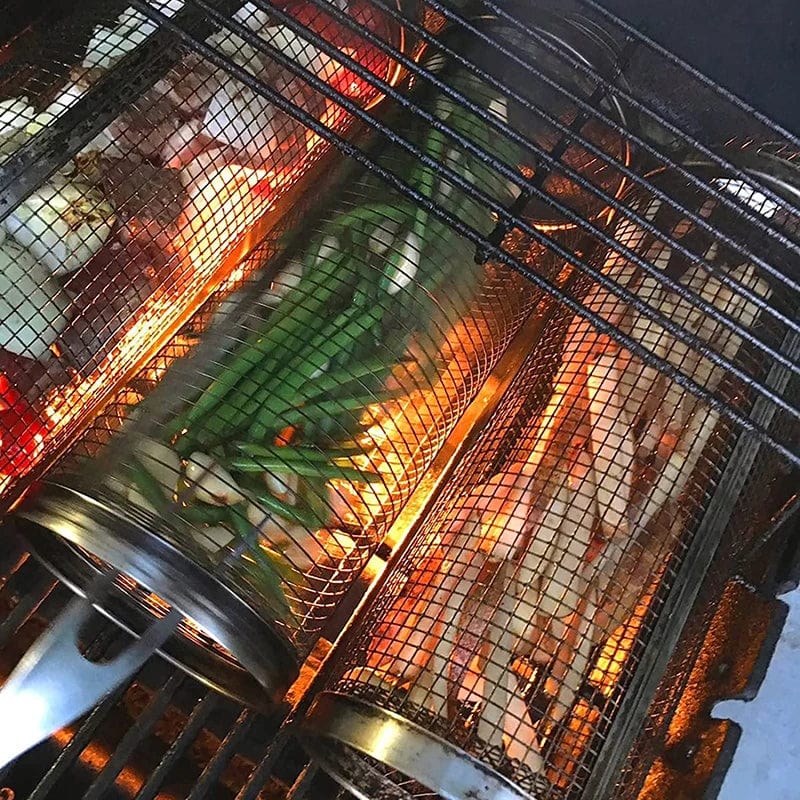 Panier Barbecue Grille pour Légumes et Poissons