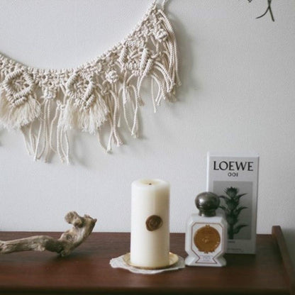 Panier Boheme Chic Macramé
