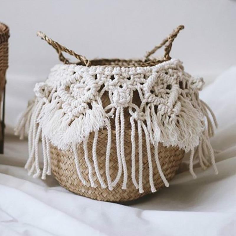 Panier tressé Boheme Chic