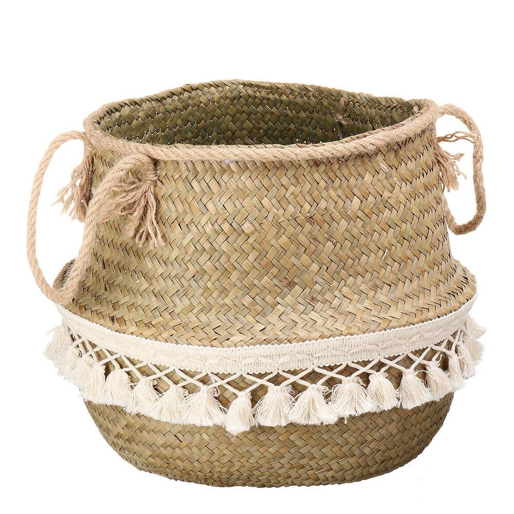 Panier Boheme Pompons