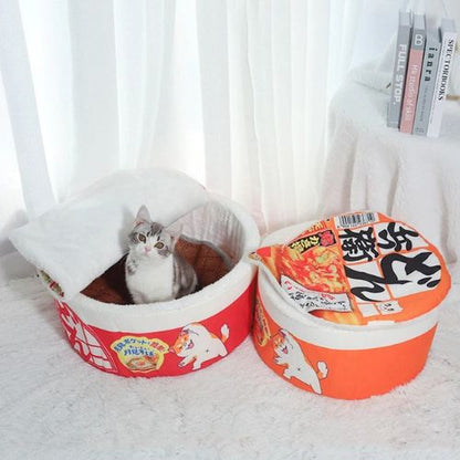 niche pour chat nouilles japonaises