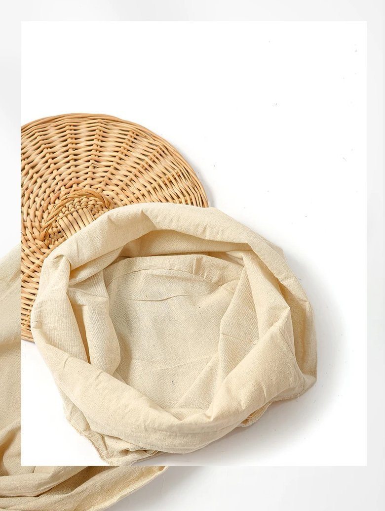 Panier de Linge en Osier Style Nordique