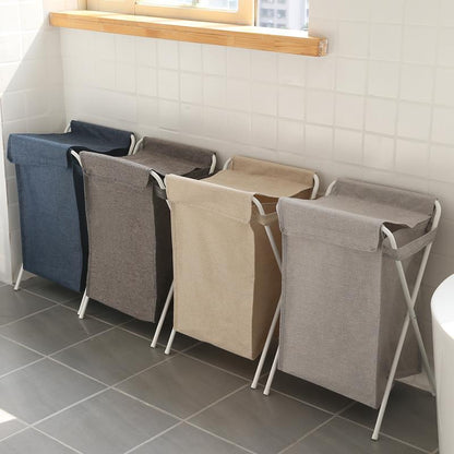 Panier de Linge Pliable Beige Limpide