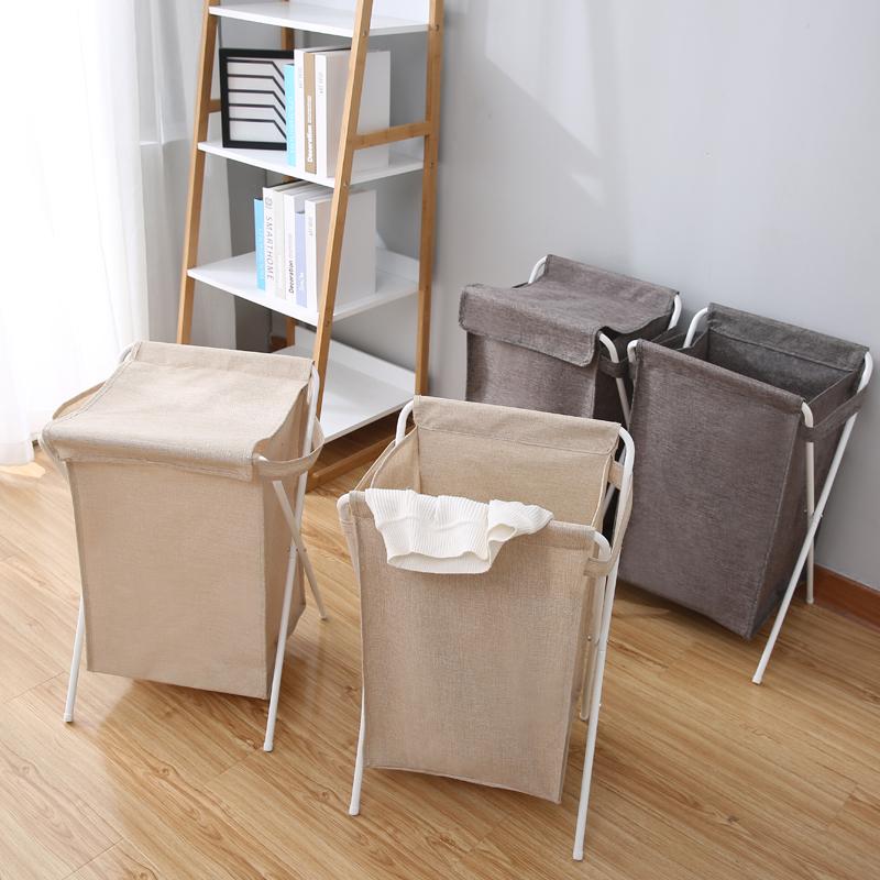 Panier de Linge Pliable Beige Limpide