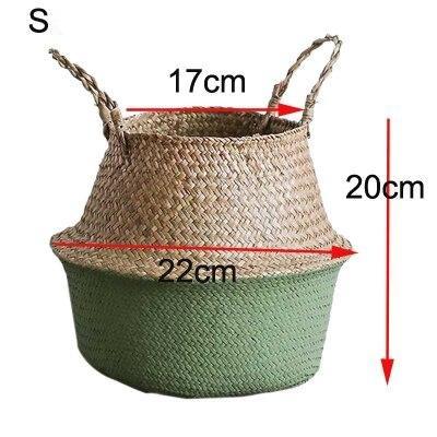 Panier de Rangement Jonc de Mer  taille S