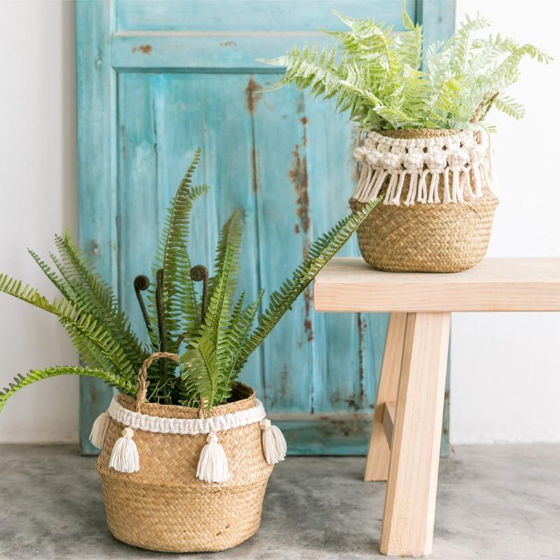 Panier Jonc de Mer pour Plante