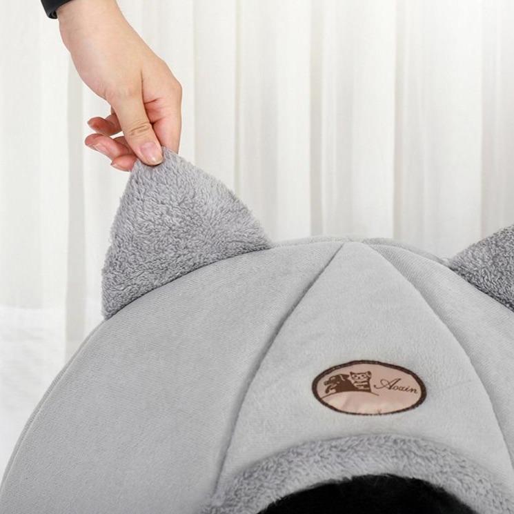 Panier Niche Pour chat Gris Kitty