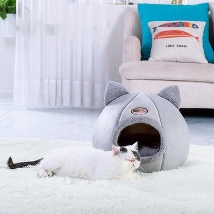 Panier Niche Pour chat Gris Kitty
