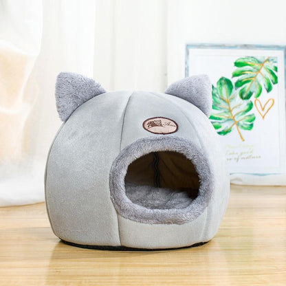Panier Niche Pour chat Gris Kitty