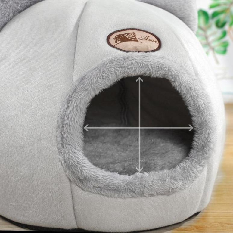 Panier Niche Pour chat Gris Kitty
