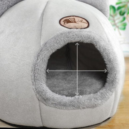Panier Niche Pour chat Gris Kitty