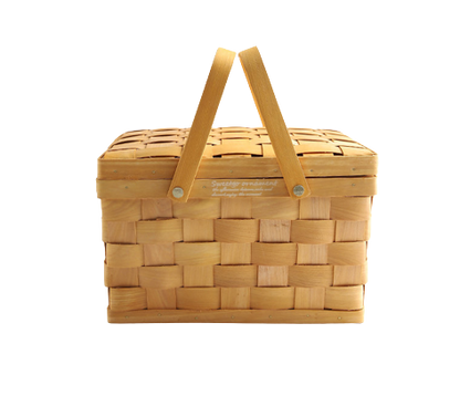 Grand Panier Pique-Nique Bois