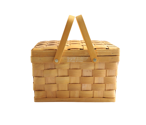 Grand Panier Pique-Nique Bois
