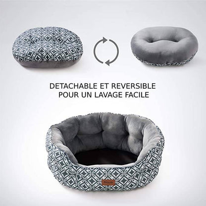 Panier pour Chat Design Scandinave Confort+