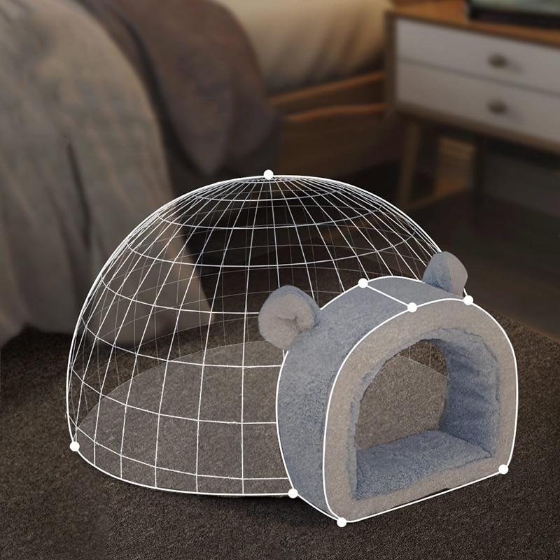 Panier pour Chat Igloo Convertible