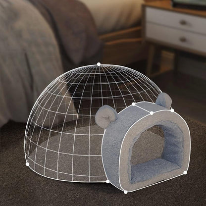 Panier pour Chat Igloo Convertible