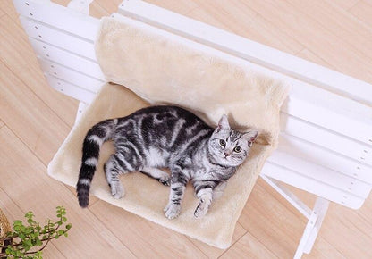 Panier Mural pour Chat Beige