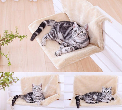 Panier Mural pour Chat Beige