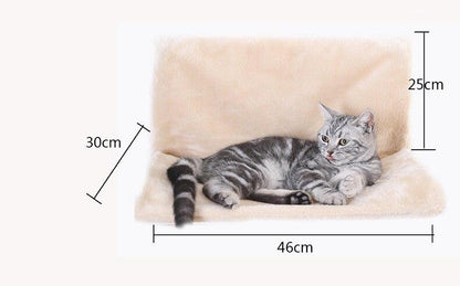 Panier Mural pour Chat Beige