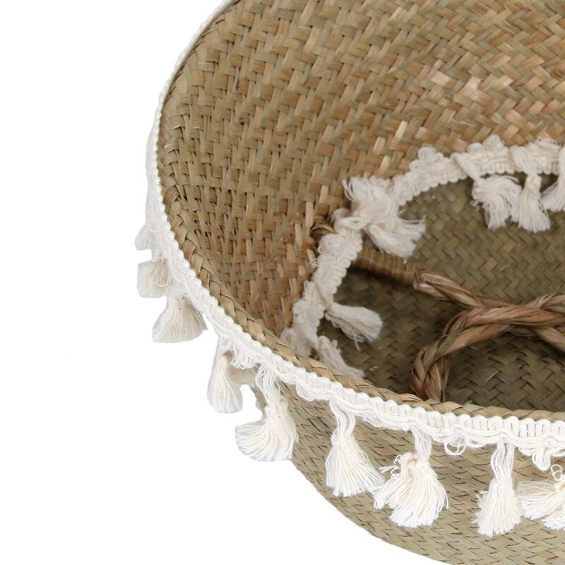 Panier Rétractable en Jonc de Mer