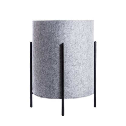 Panier sur Pied Design Gris