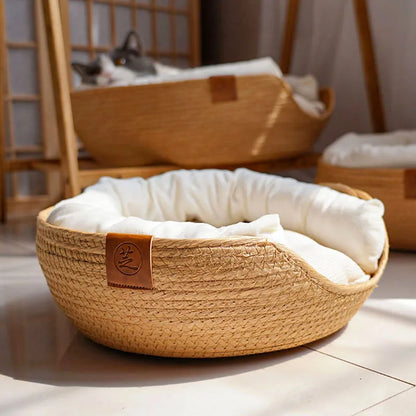 panier osier chat | COZY BASKET