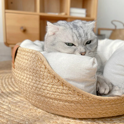 panier osier chat | COZY BASKET