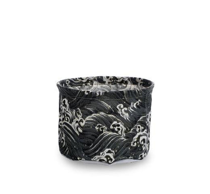 Panière à Linge Design Déferlantes Grises