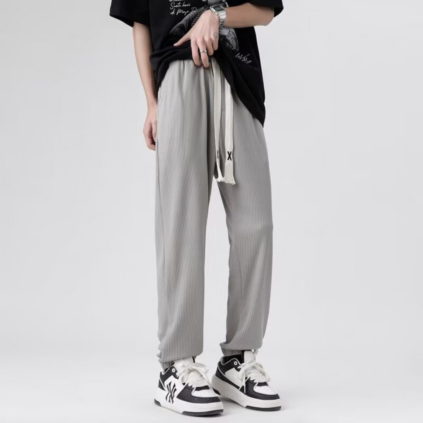 Pantalon japonais plissé