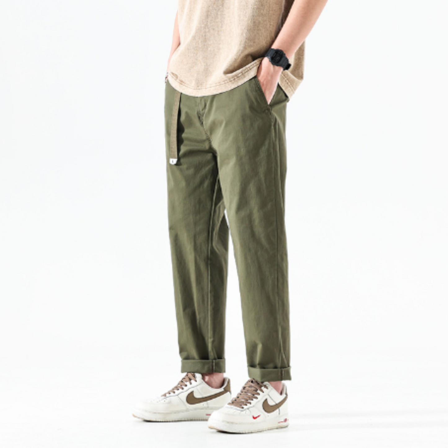Pantalon homme large japonais