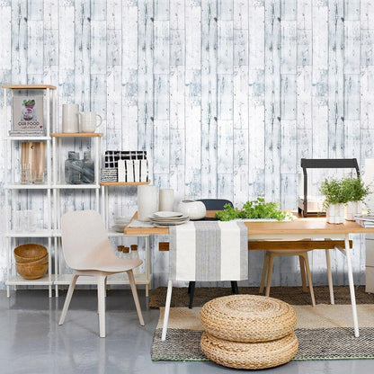 Papier Peint Bois Blanc