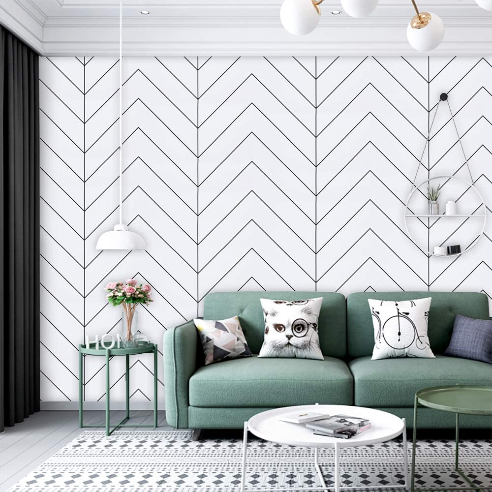 Papier Peint Géométrique Scandinave