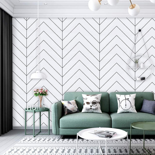 Papier Peint Géométrique Scandinave