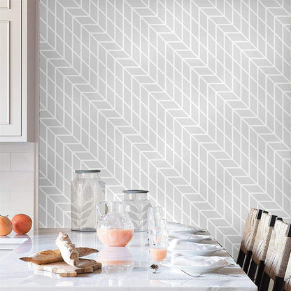 Papier Peint Géométrique Gris