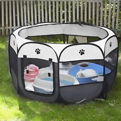 parc pour chat pliable