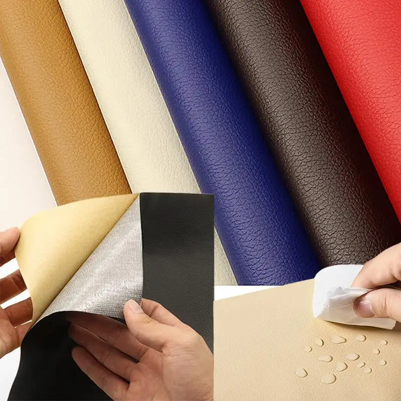 Patchs auto-adhéifs RénoCuir - Kit de réparation de Cuir