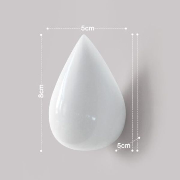 patère blanche petite