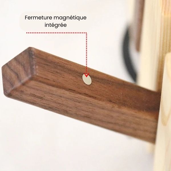 Porte manteau bois massif
