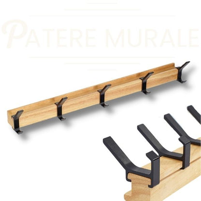 Patère coulissante