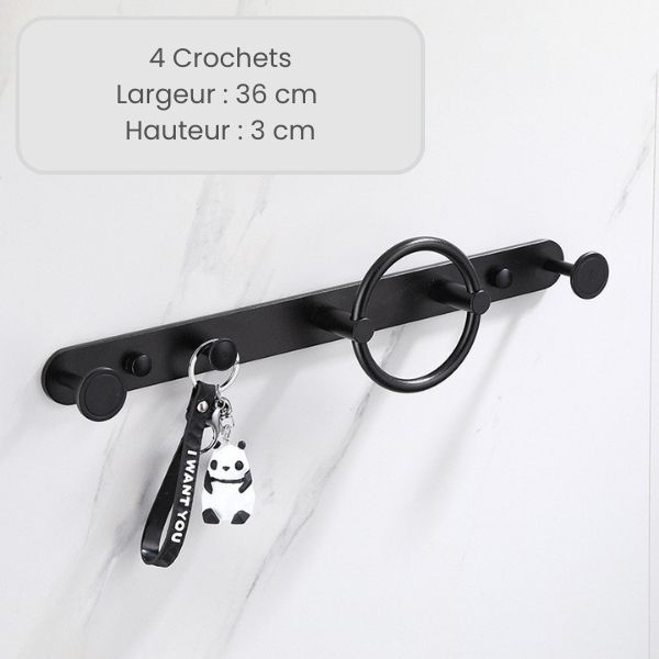patere design noire