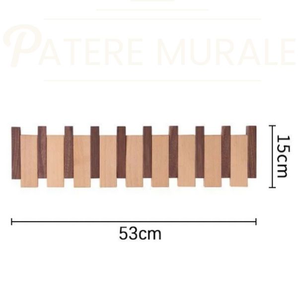 Patere double