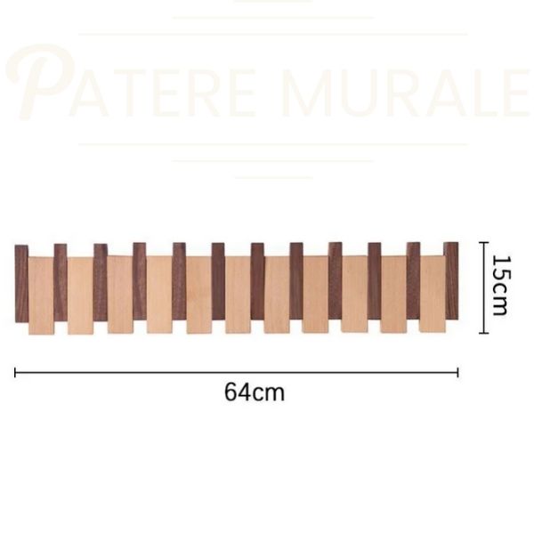 Patere double