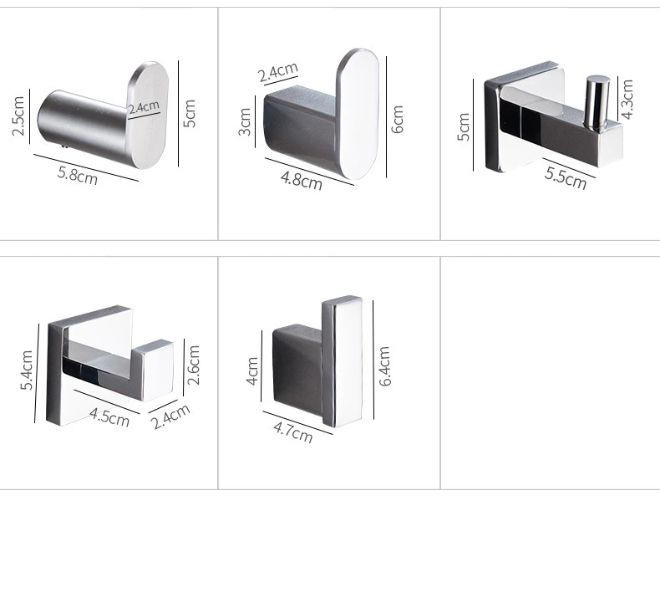 Patere salle de bain moderne